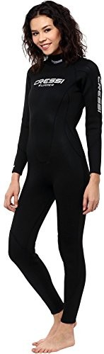 Cressi damski strój Summer-Neoprene 2.5 MM do nurkowania, czarny, l USW906104