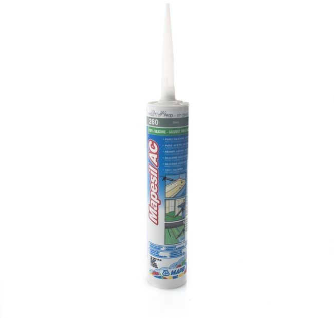 Mapei Silikon Mapesil AC 260 oliwkowy 310 ml 4826091
