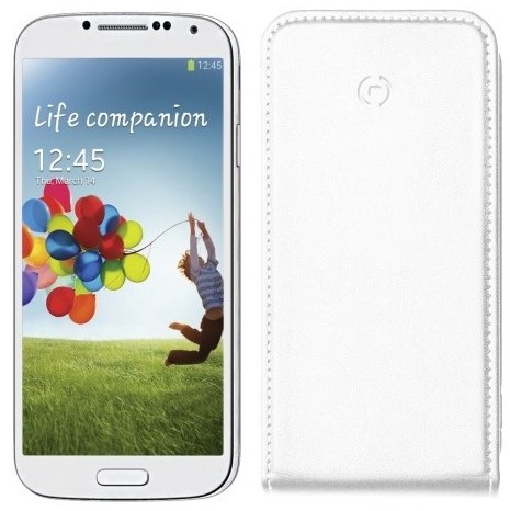 Celly *ETUI GALAXY S4 I9500 FLAP CASE WHITE 8021735084082