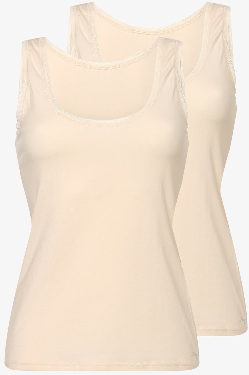 sloggi Damski tank top, 2 szt. w opakowaniu GO Allround, różowy
