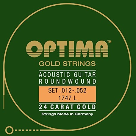 Optima 1747 L Acoustic złota Strings, light 1747.L