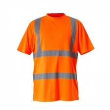 LAHTI PRO Koszulka T-shirt ostrzegawcza pomarańczowa rozmiar S L4020701 LPL4020701