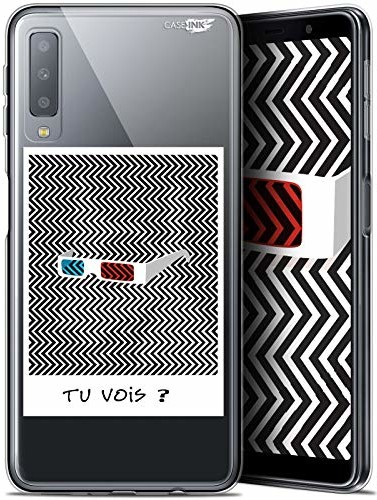 Samsung Caseink Etui ochronne na telefon Galaxy A7 2018, ultracienkie, motyw: Masz to, co kiedykolwiek Vois$13 CRYSPRNTA72018CANYOUSEE