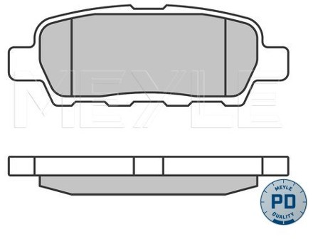 Wulf Gaertner Autoparts Zestaw klocków hamulcowych, hamulce tarczowe Wulf Gaertner Autoparts 025 238 7114/PD