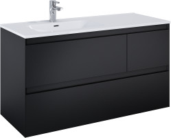 Elita 168175 SZAFKA podumywalkowa SPLIT 120 3S L BLACK MATT PDW