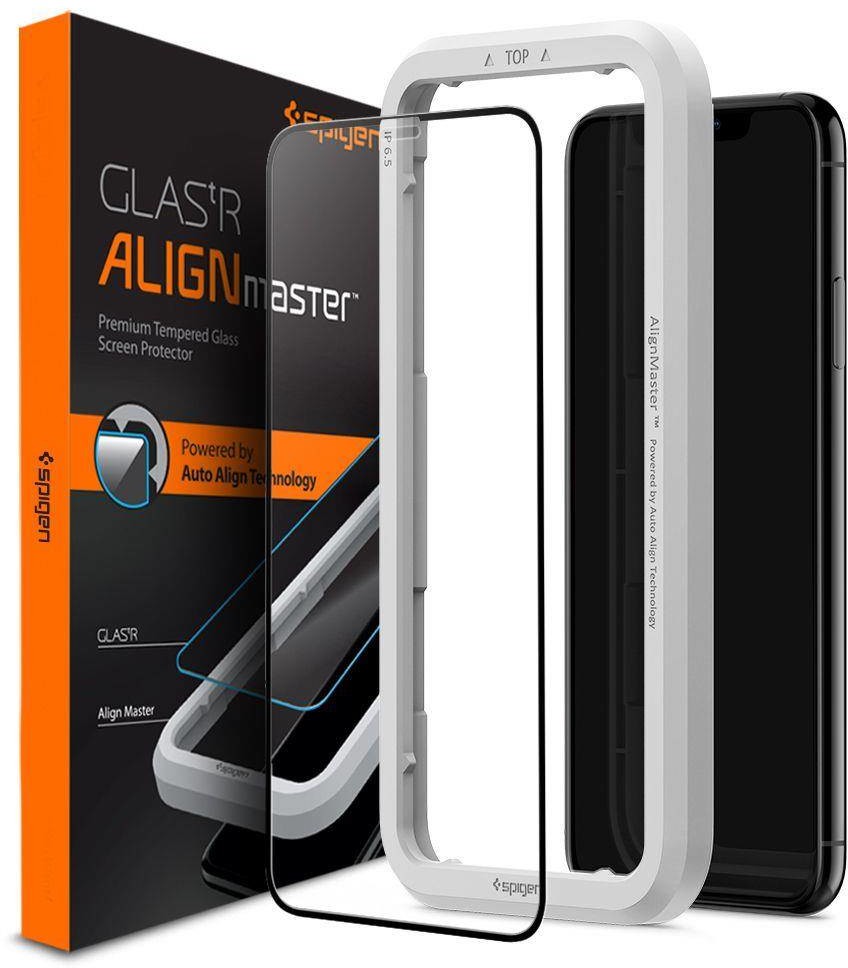 Spigen SZKŁO HARTOWANE ALM GLASS FC IPHONE 11 BLACK fd-13690-0