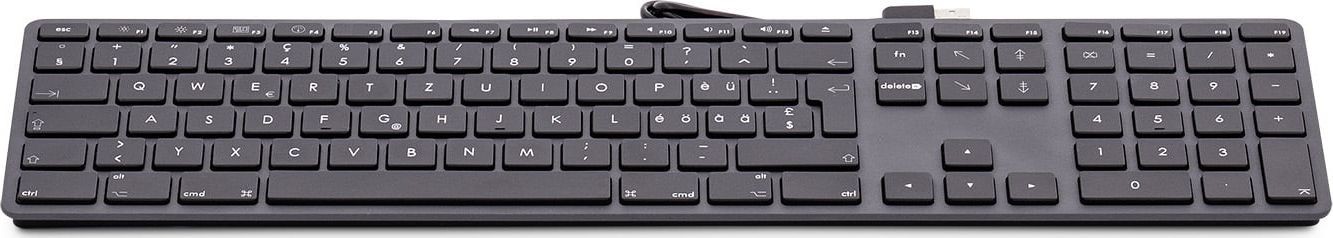 LMP Klawiatura USB numeric Keyboard KB-1243 110 keys 2x USB aluminum French layout macOS space grey NEW KB-1243-FR-SG