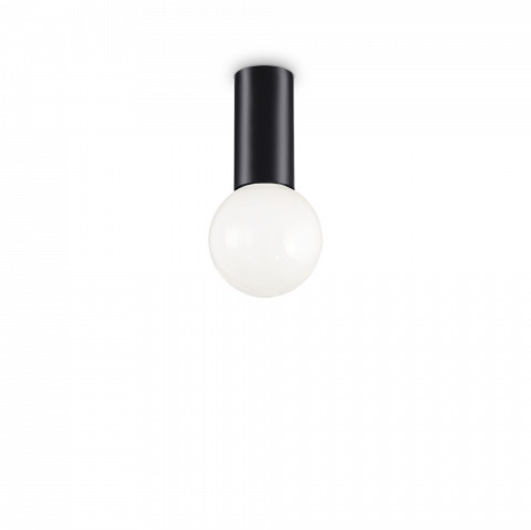 Ideal Lux Plafon Petit 232980 lampa sufitowa w kolorze czarnym 232980