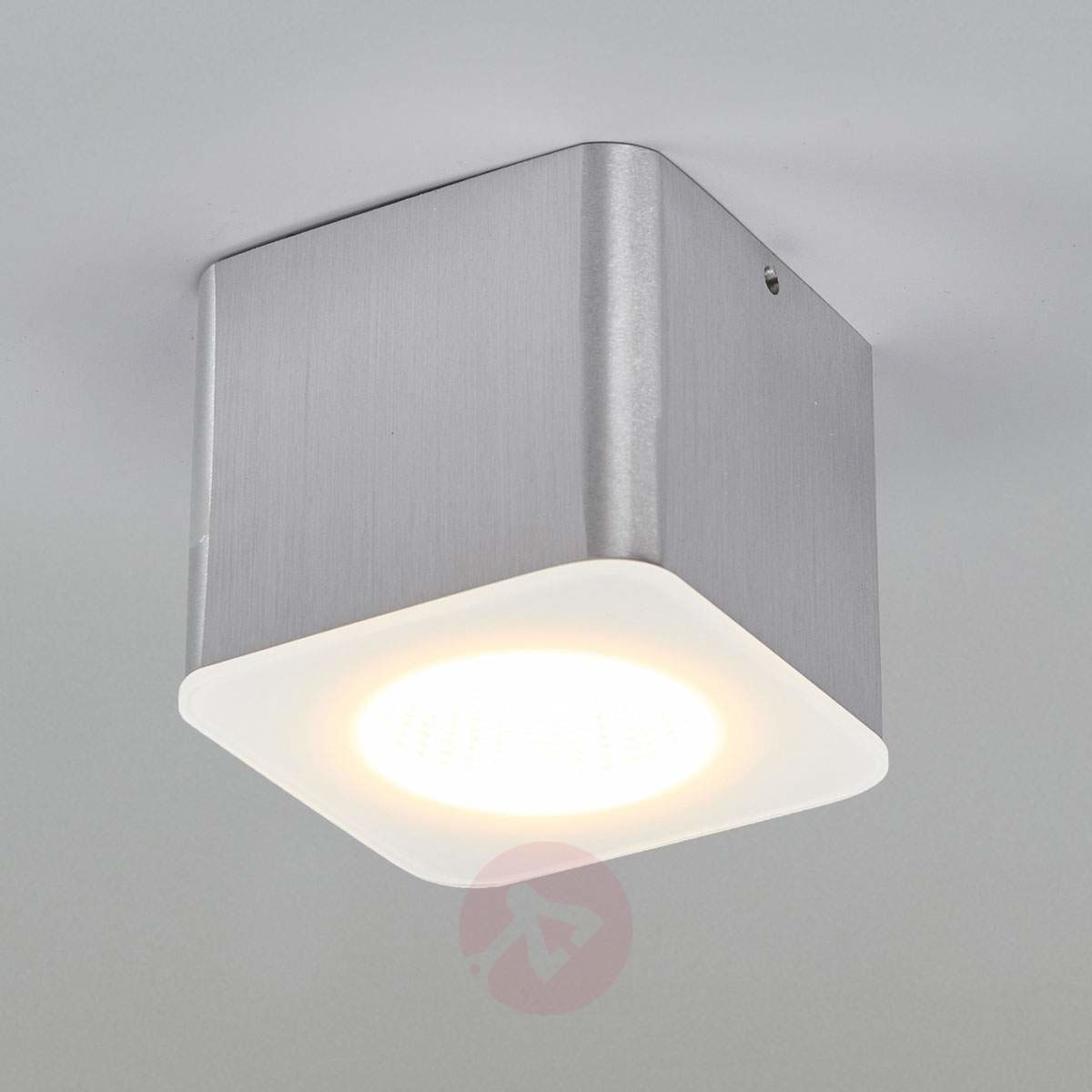 Helestra OSO lampa sufitowa LED Aluminium, 1-punktowy 15/1552.26