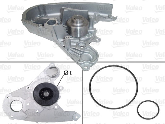 VALEO Pompa wodna VALEO 506864