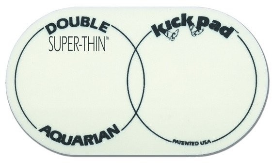 Aquarian aquarian Super Thin Kick Pad (zapewnia podwójne stopka pod maszyny) ASTDKP2