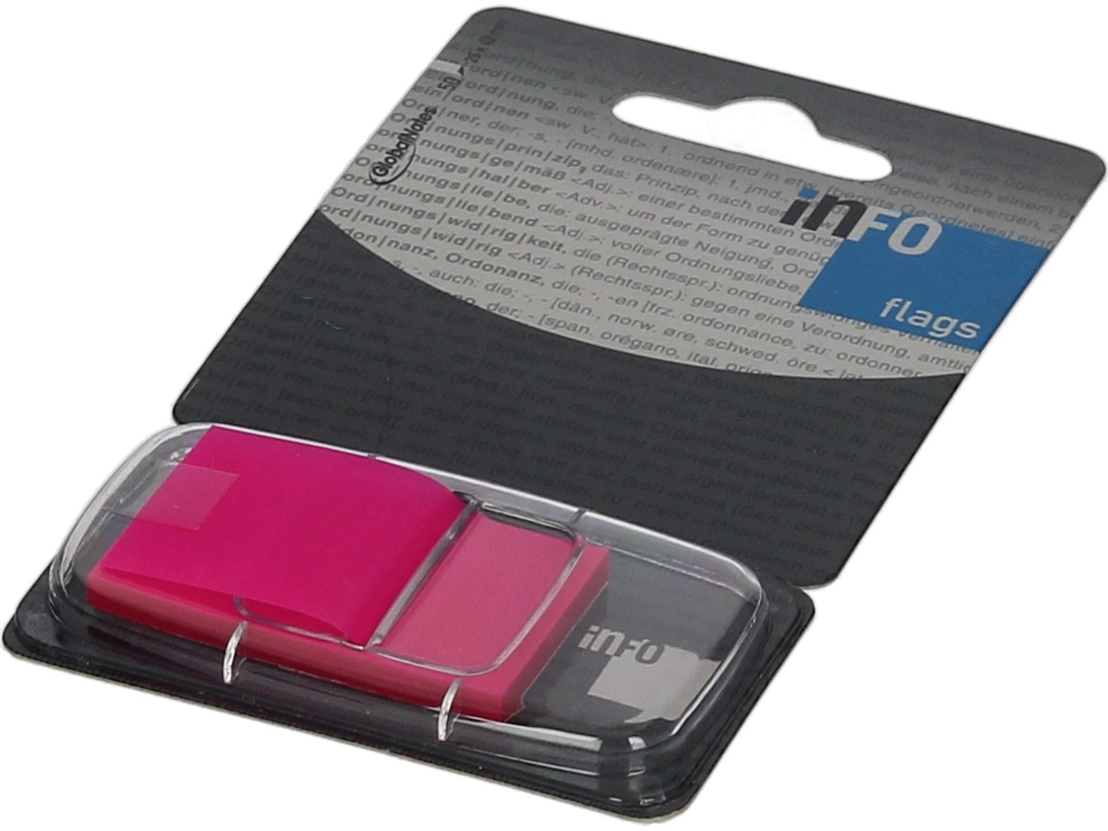 DALPO HENKEL Zakładki indeksujące 25x43/50 różowe