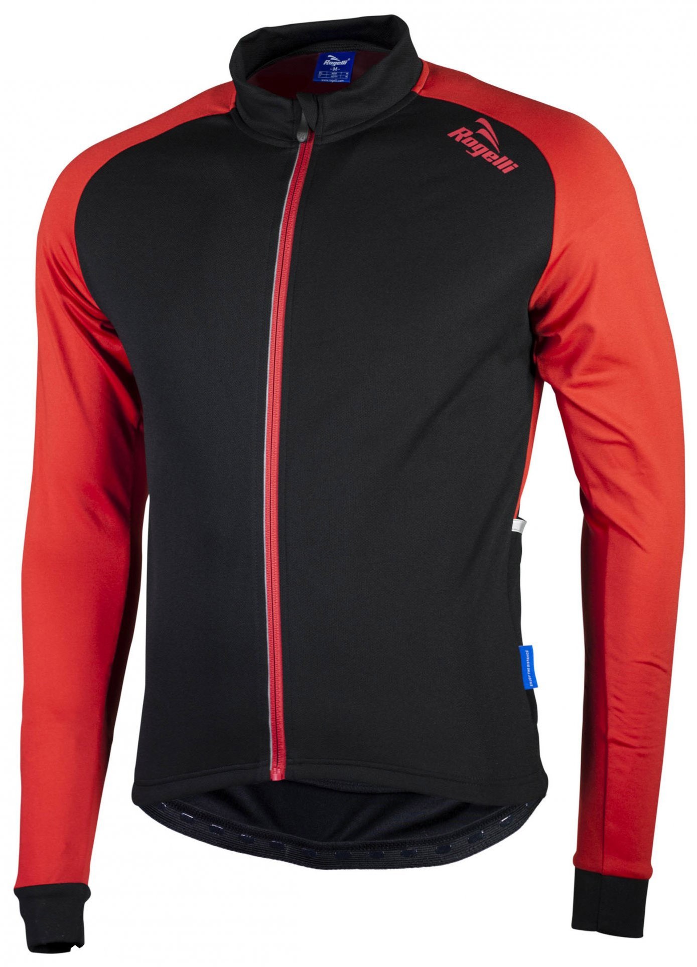 Rogelli Bluza CALUSO 2.0 czarno-czerwona XL lekko ocieplana