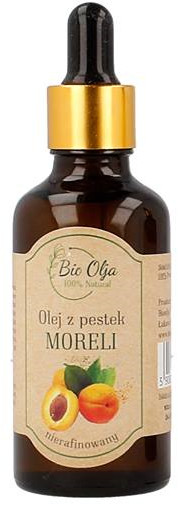 Bio BioOlja Olja Olej z Pestek Moreli Nierafinowany 50ml