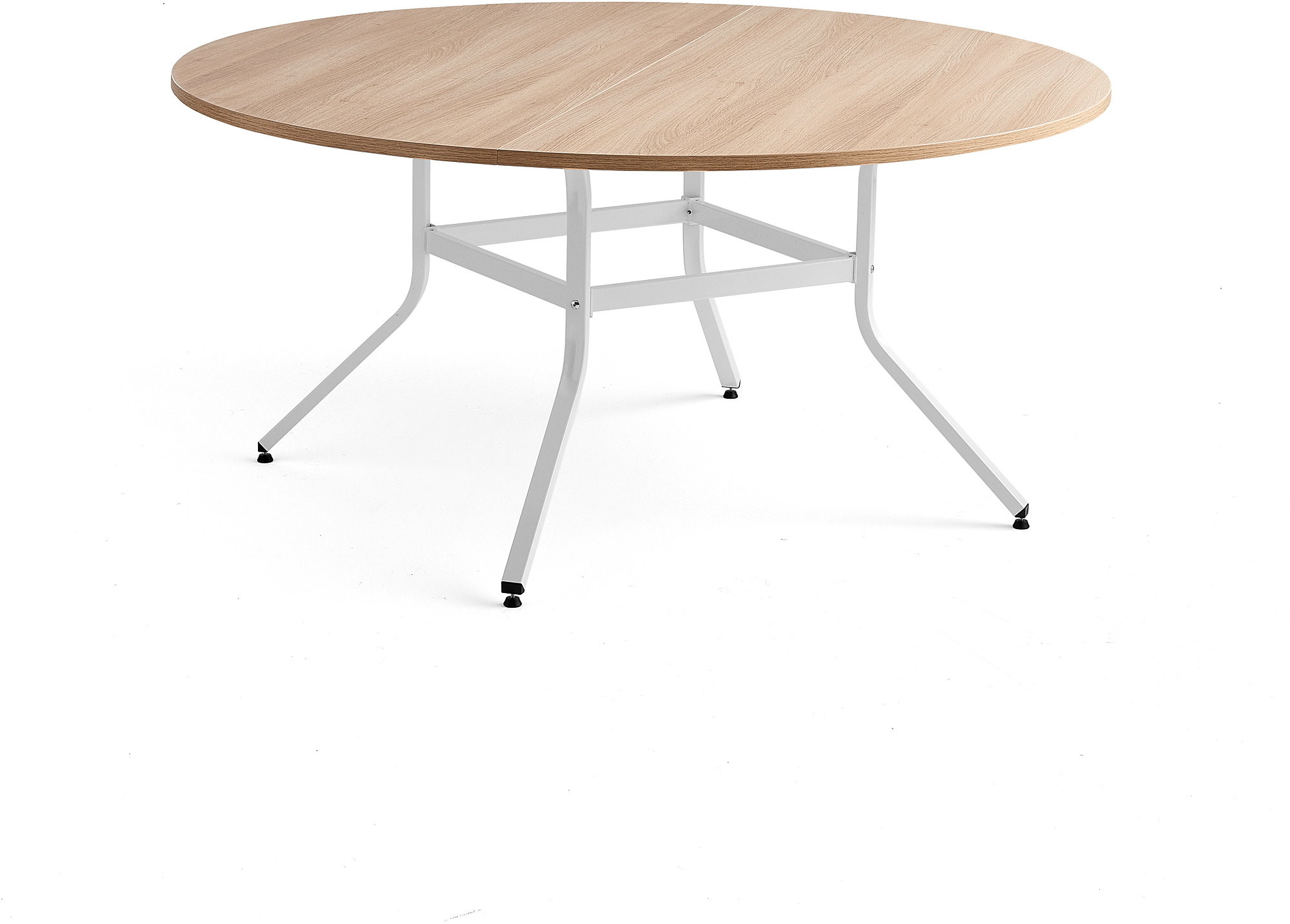AJ Produkty Stół VARIOUS, 1600x740 mm, biały, dąb
