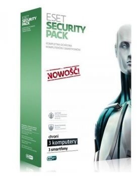 Eset Security Pack (3 stan. / 3 lata) - Nowa licencja (ESP-N3D3Y)