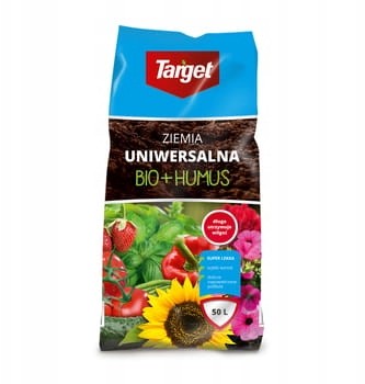 Ziemia bio+humus uniwersalna Target 50 l