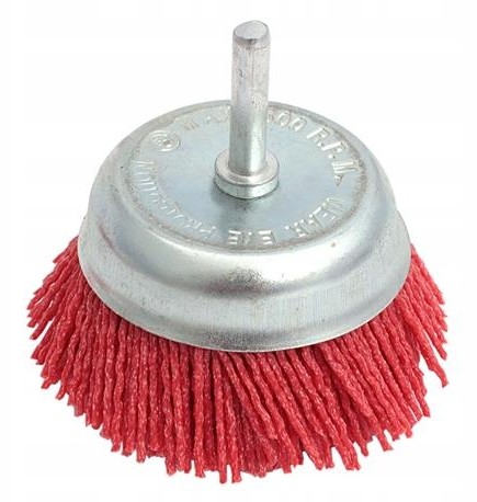 Szczotka Doczołowa Ścierna Pcv Z Trzpieniem 50MM