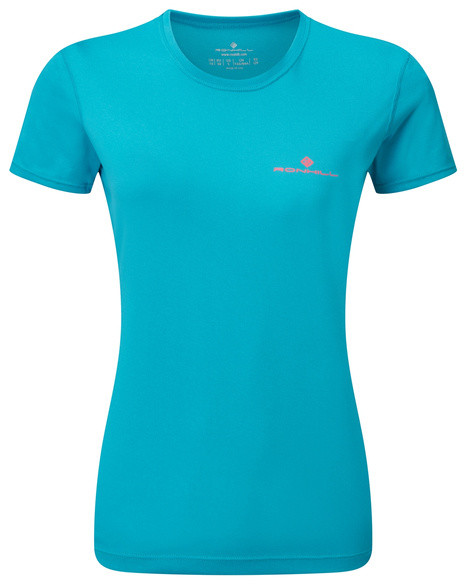 RONHILL RONHILL Koszulka biegowa damska CORE S/S TEE błękitna
