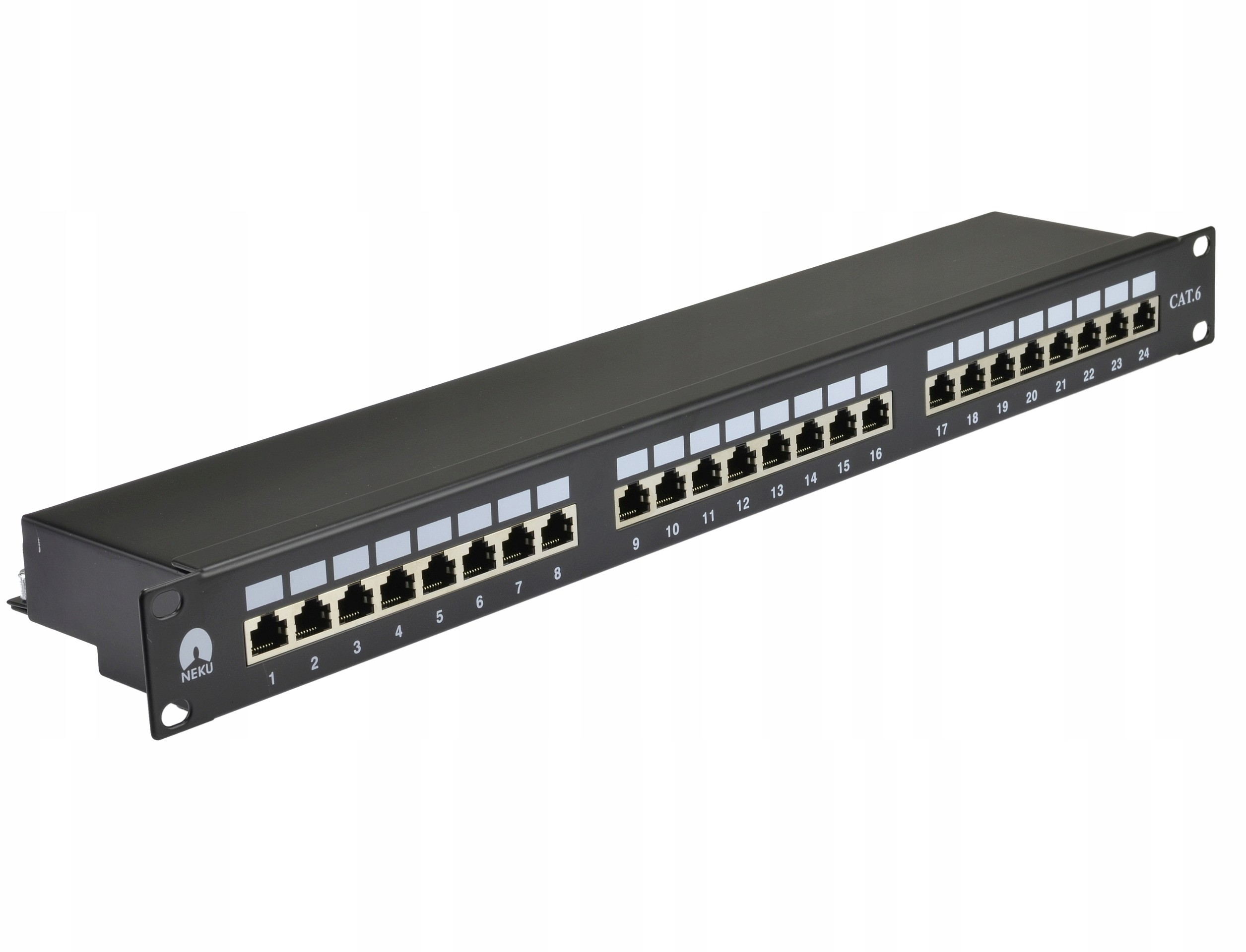 Neku Patch panel patchpanel Rack 19'' kat6 24p Ftp