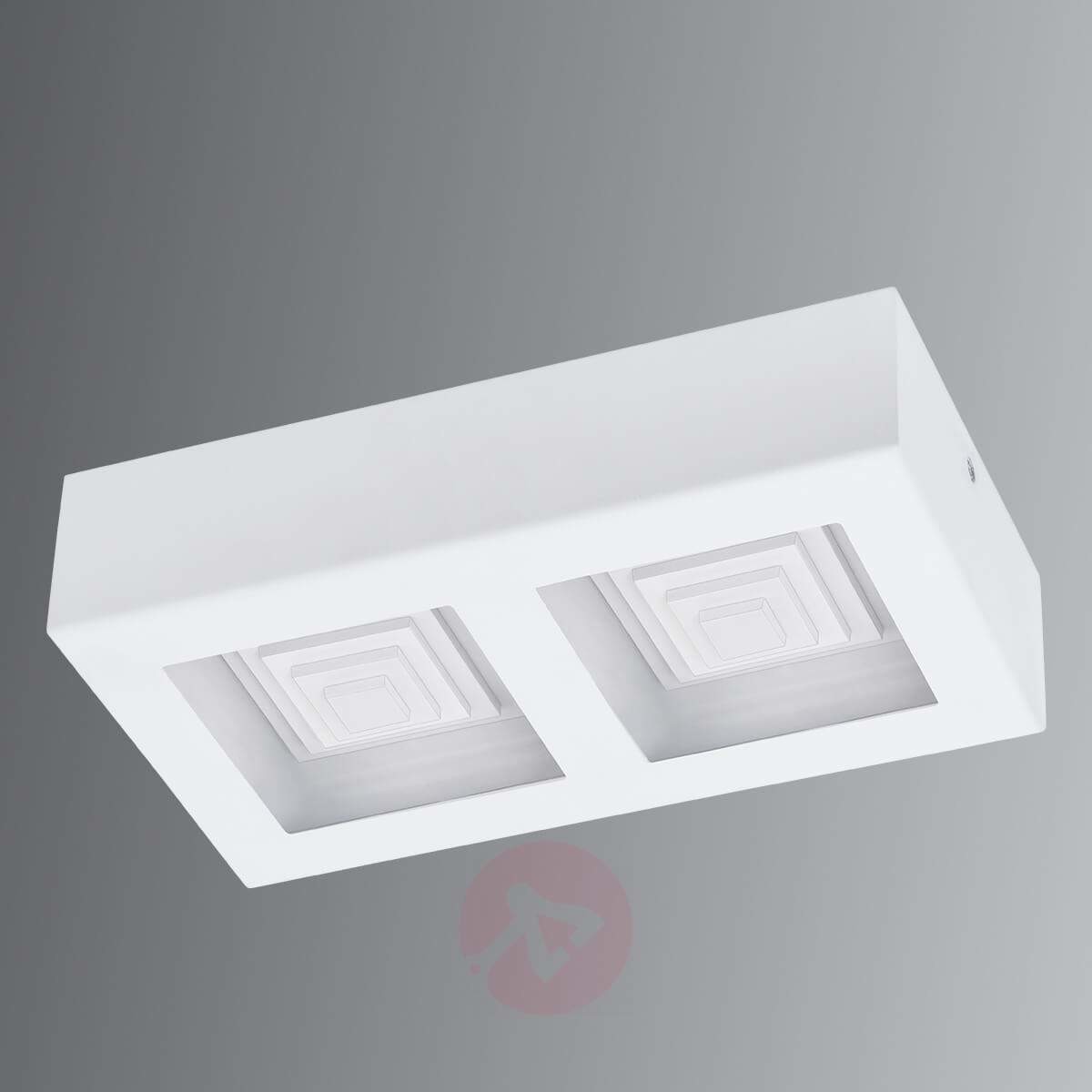 Ferreros  2-punktowa lampa sufitowa LED w bieli