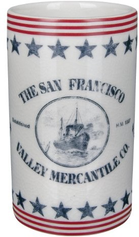 Spirella 10.17538 kubek Tube wate rmill zębów, granatowy (marynarski)/czerwony 10.17538