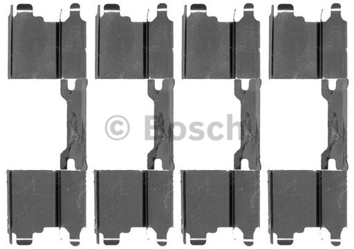 Bosch Zestaw osprzętu do okładzin tarcz hamulcowych przód 1 987 474 474