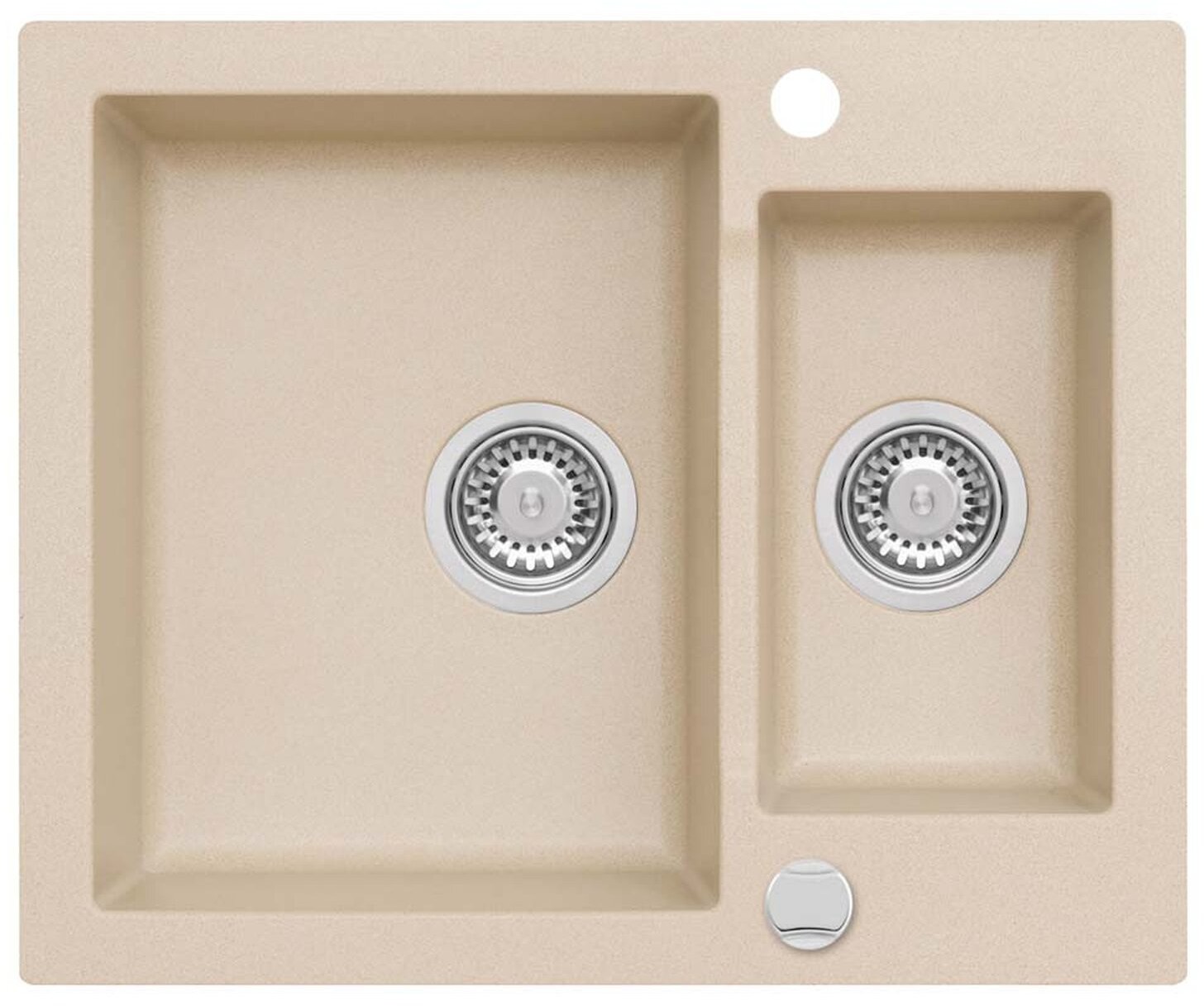 AXIS GROUP Zlew Mojito 80 1,5-komorowy beż