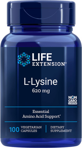 Фото - Амінокислоти Life Extension L-Glutamine  (100 kaps.)