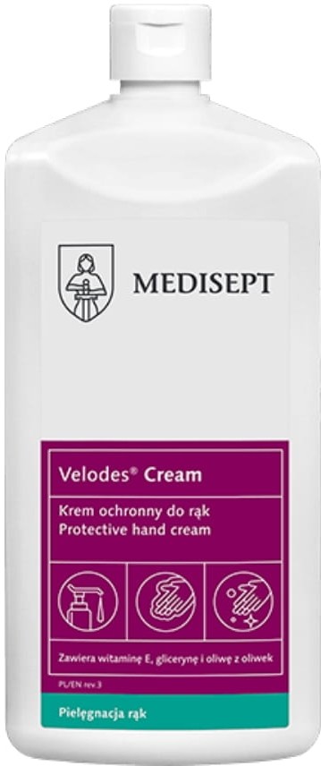 MEDISEPT Medisept Velodes Cream Aloe Krem ochronny do rąk 500 ml SKAMEX ML034/0.5L