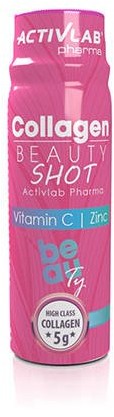Activlab PHARMA Collagen Beauty Shot [ 80ml ] - PHARMA - Suplement na Mocne Włosy Zdrowe Paznokcie
