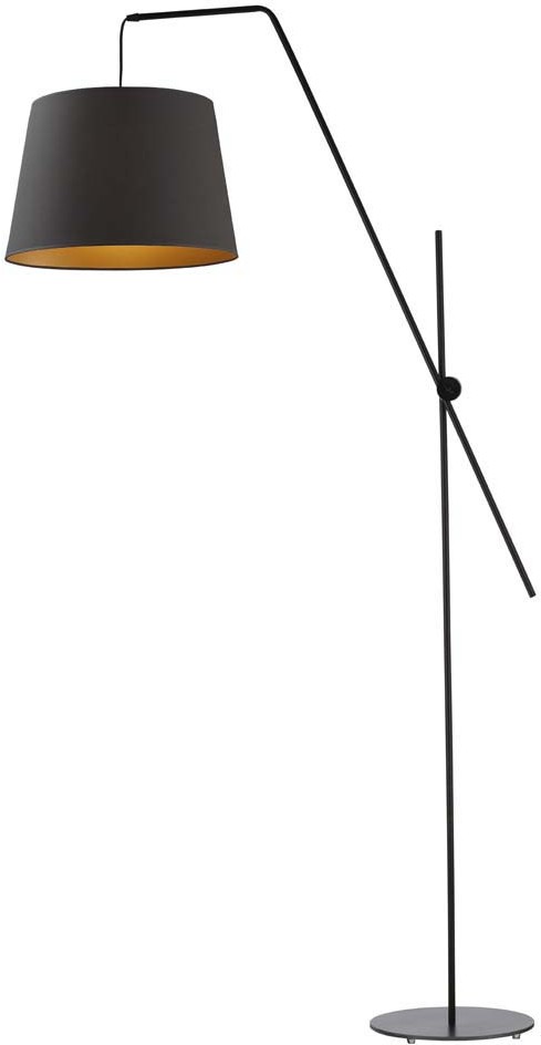 Lysne Nowoczesna lampa do salonu z włącznikiem nożnym VIGO GOLD 1482/45