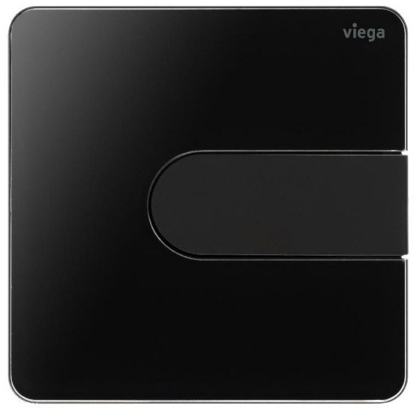 Viega Prevista Visign for Style 23 Przycisk spłukujący do pisuaru czarny połysk/mat 774592