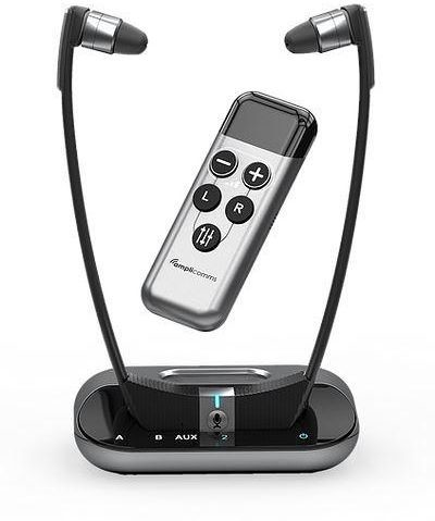 Amplicomms Słuchawki dla osób niedosłyszących i seniorów Amplicomms TV 3500 TV3500