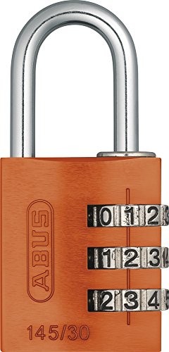 Abus ABUS  145/30 30 MM Pomarańczowy połączenie z aluminiowego kłódka 46579  a... 14530ORA