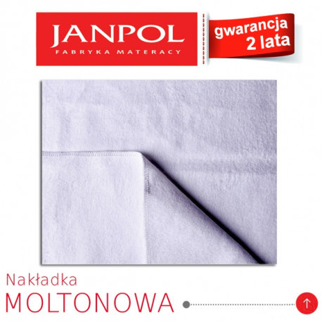 JANPOL Nakładka MOLTONOWA - JANPOL, 90x200