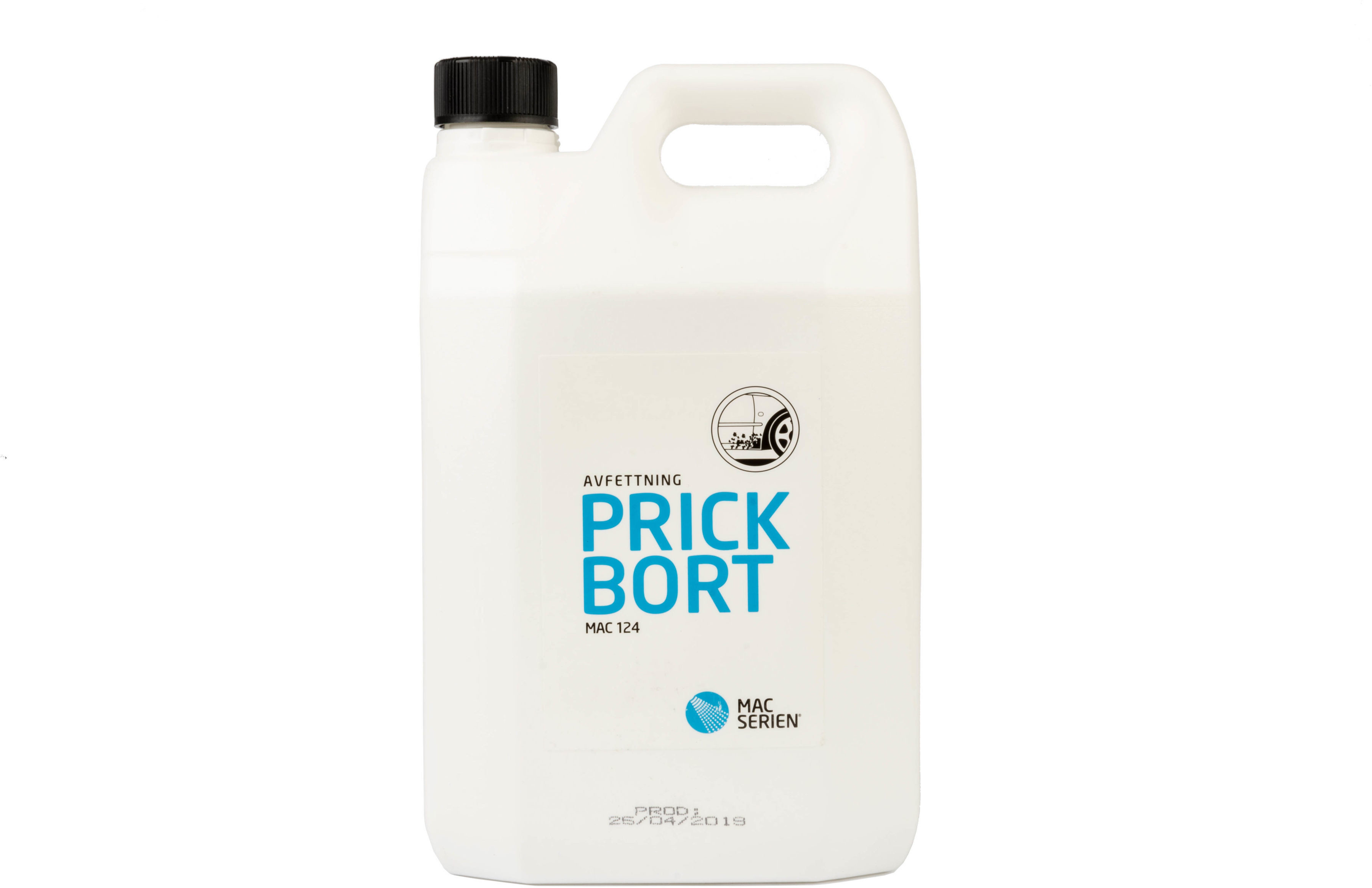 Prickbort mac serien Prickbort MAC 124 usuwa smołę klej, bezpieczny dla wosku powłoki 25L MAC000004