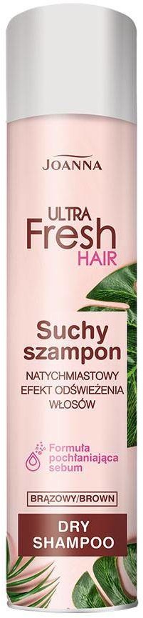 Joanna Ultra Fresh Hair suchy szampon do włosów Brown 200ml 93809-uniw