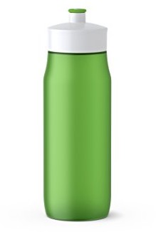 Emsa EMSA GmbH 518088 Squeeze Bottle 0, 6L Green, PE, zielony, 6.5 x 6.5 x 21.9 cm 518088