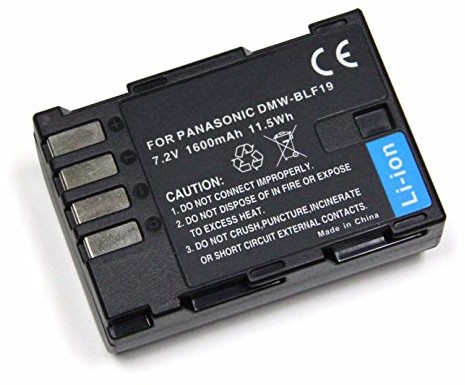 Digital Amsahr Amsahr Replacement Camera and Camcorder Battery for Panasonic DMW-BLF19, DMWBLF19E BT-PANBLF19-1CT