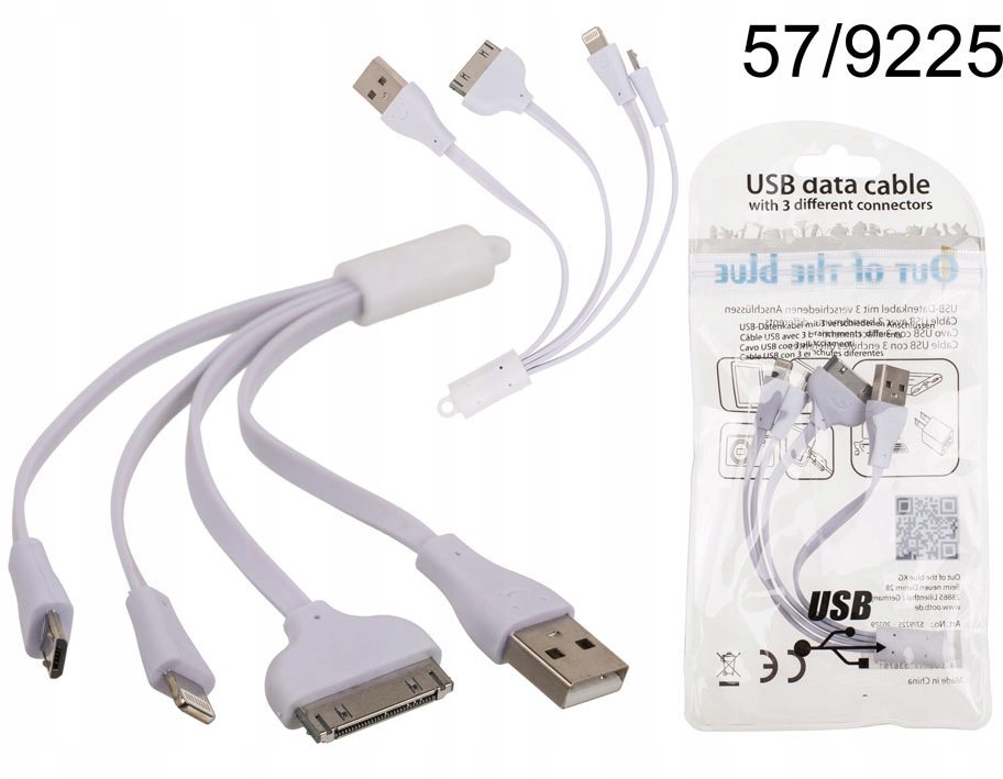 Kabel Usb z 3 wyjściami