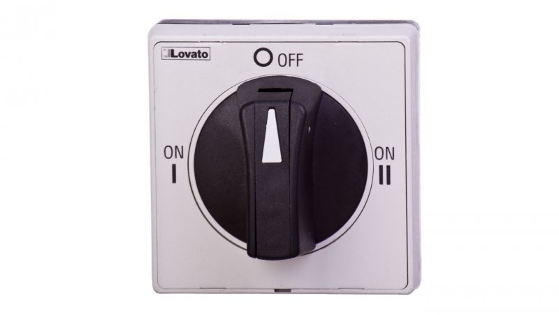 lovato Napęd drzwiowy I-0-II do rozłączników z blokadą czarne GAX67B GAX67B