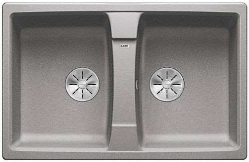 Blanco LEXA 8 Silgranit PuraDur Alumetalik odwracalny InFino 524962
