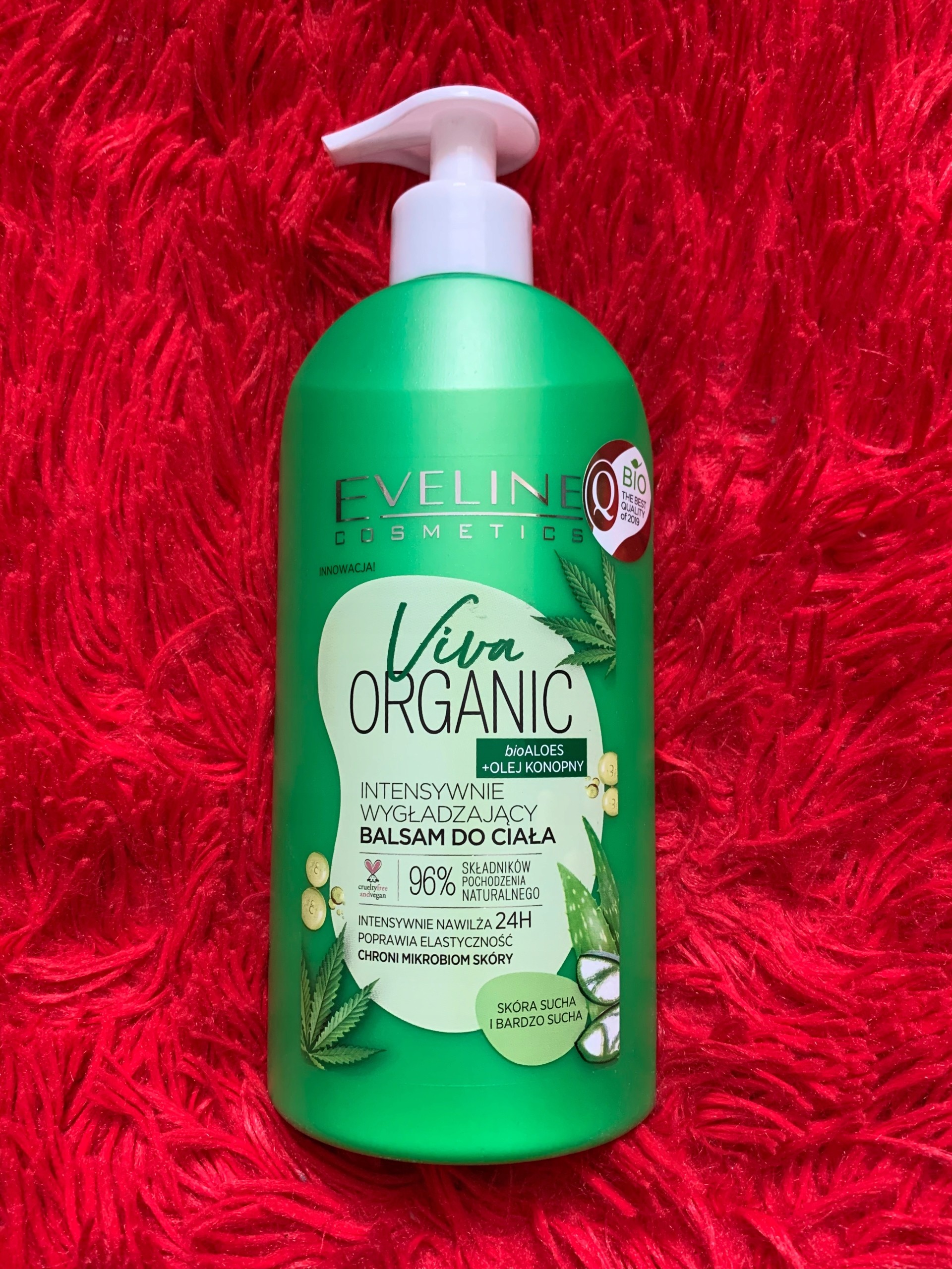 Organic Balsam do ciała wygładzający viva Eveline