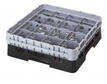 Cambro Kosz na kieliszki i szklanki 16 przegród 15,2 cm 16S534