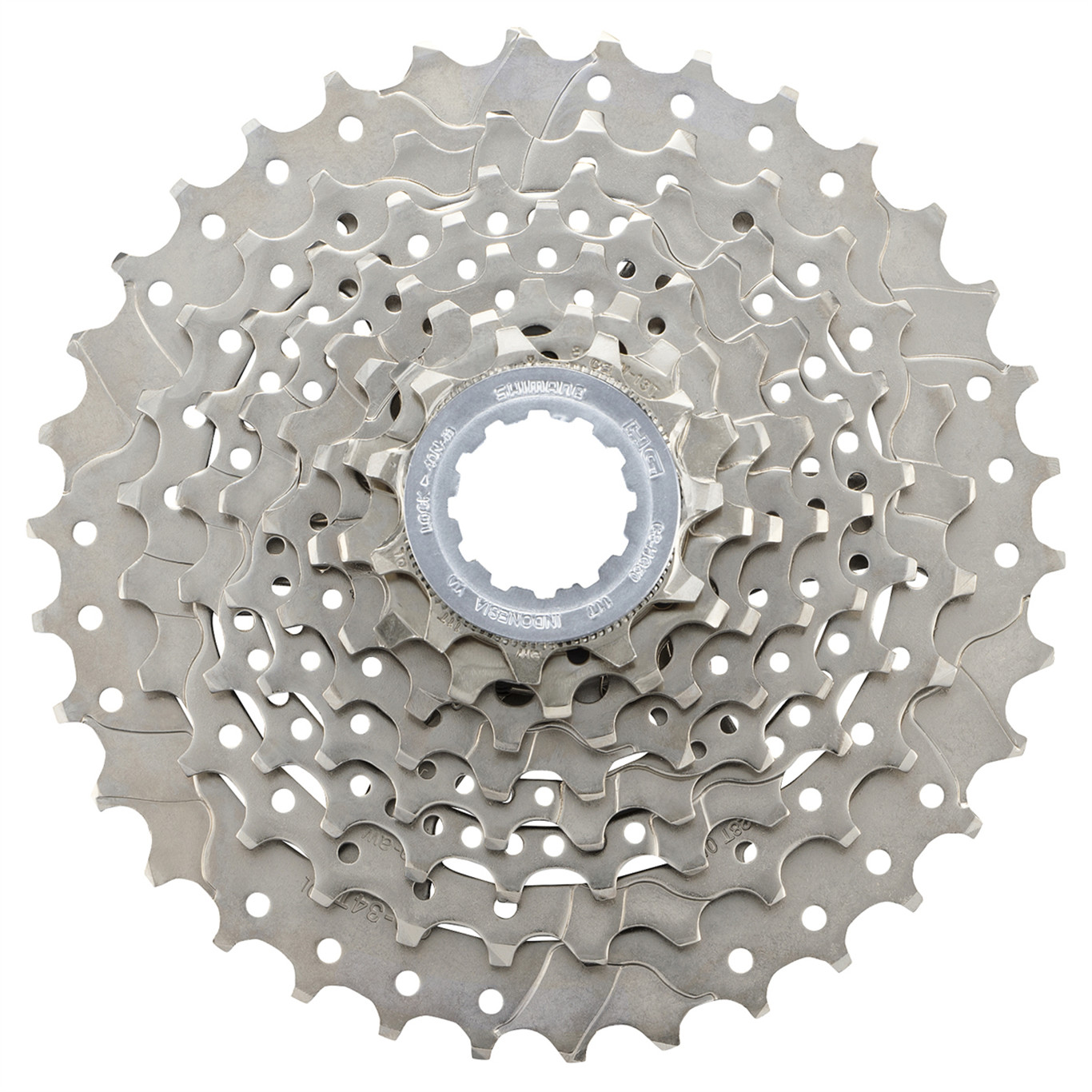 SHIMANO Kaseta CS-HG50 srebrny / Ilość biegów: 11 / Stopniowanie: 11-34 ICSHG8001111134
