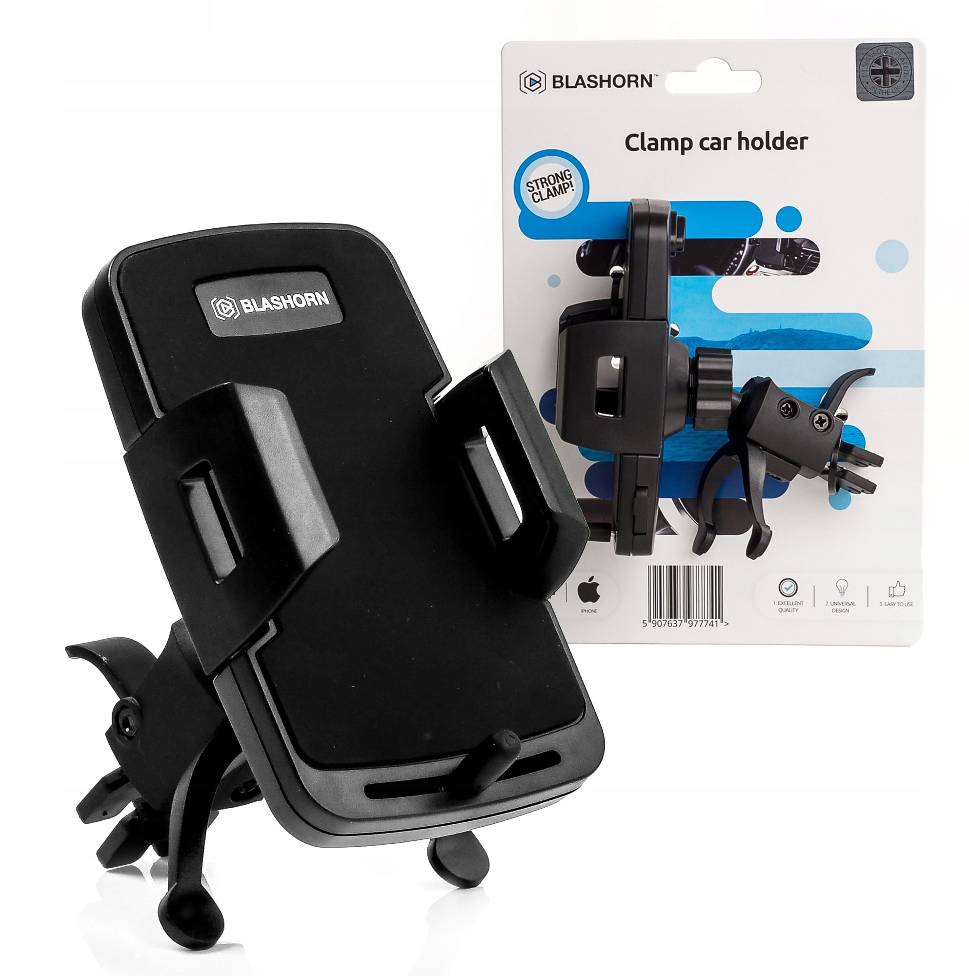 Blashorn Uchwyt Samochodowy Na Telefon Do Kratki