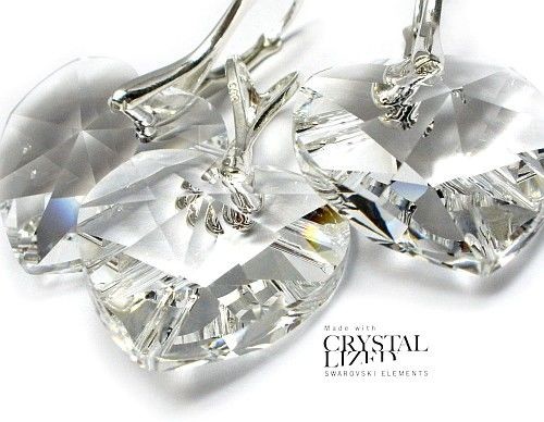 Arande SWAROVSKI komplet+łańcuszek SREBRO Certyfikat 1153759402