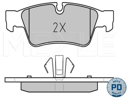 Wulf Gaertner Autoparts Zestaw klocków hamulcowych, hamulce tarczowe Wulf Gaertner Autoparts 025 239 2318/PD