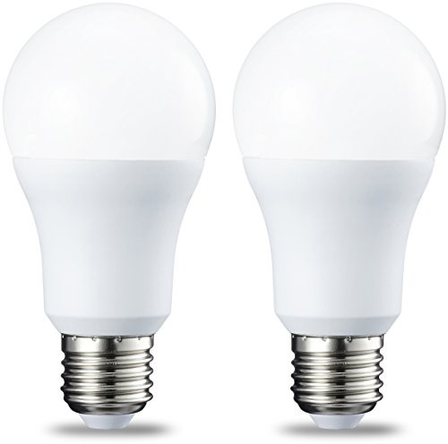 AmazonBasics Edison żarówka LED, gwint E27, 8,5 W (odpowiednik mocy 60 W), ciepła biel, 2 szt. w opakowaniu 929001365504